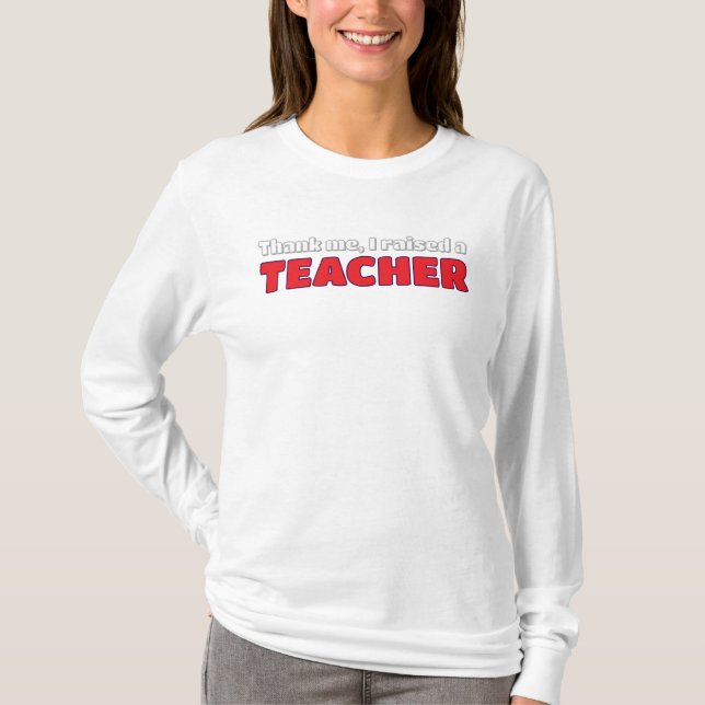 Camiseta Obrigado, criei um professor (Frente)