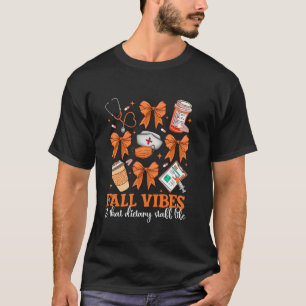 Camiseta Obrigado de outono do Arco de Coquetes Retroativo