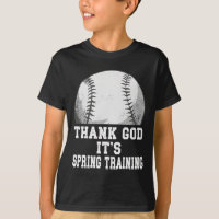 Obrigado Deus, é o Primavera a treinar Baseball na