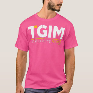Camiseta Obrigado Deus é segunda-feira