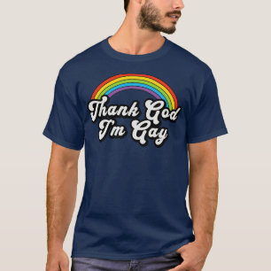Camiseta Obrigado Deus, eu sou Gay