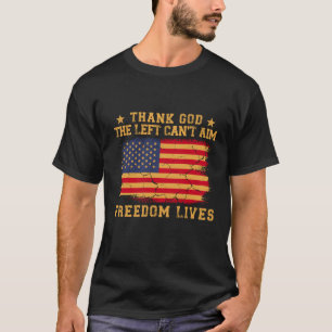 Camiseta Obrigado Deus que a Esquerda não consegue almejar 