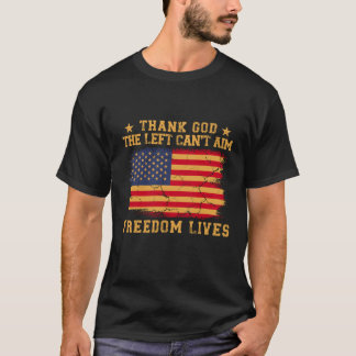 Camiseta Obrigado Deus que a Esquerda não consegue almejar