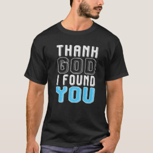 Camiseta Obrigado Deus Que Te Encontrei