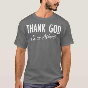 Camiseta Obrigado Deus Sou Ateísta