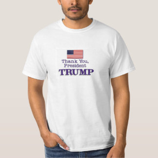Camiseta Obrigado do trunfo você
