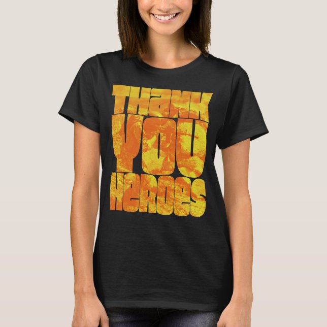 Camiseta Obrigado Heroes 26 (Frente)