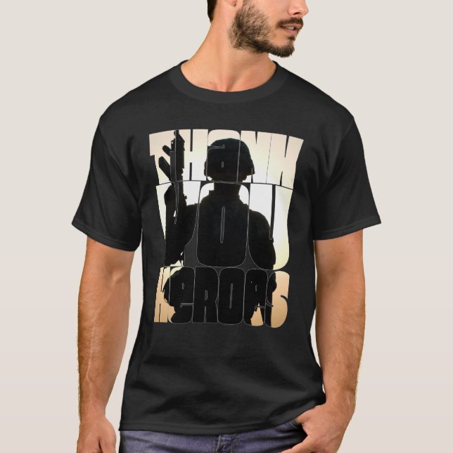 Camiseta Obrigado Heroes 35 (Frente)