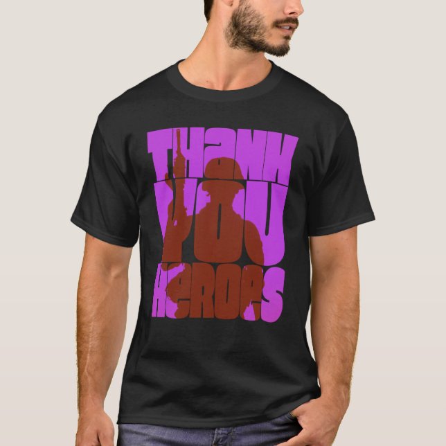 Camiseta Obrigado Heroes 36 (Frente)