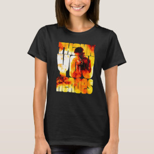 Camiseta Obrigado Heroicos Veteranos Militares Americanos S