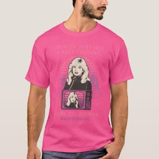 CAMISETA OBRIGADO, JENNIFER. WKRP PARA SEMPRE.