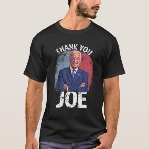 Camiseta Obrigado Joe Biden Harris Retro 4 De Julho Presi