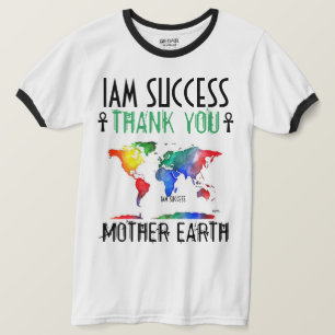 CAMISETA OBRIGADO MÃE EARTH