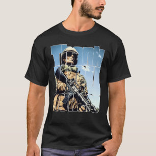 Camiseta Obrigado, Meu Herói Militar Veterano 6