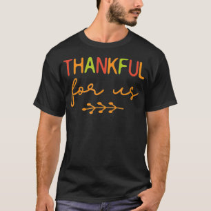 Camiseta Obrigado Pela Família De Ação De Graças, Cou
