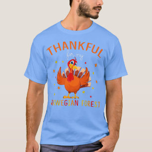Camiseta Obrigado pelo meu outono na Floresta Norueguesa - 