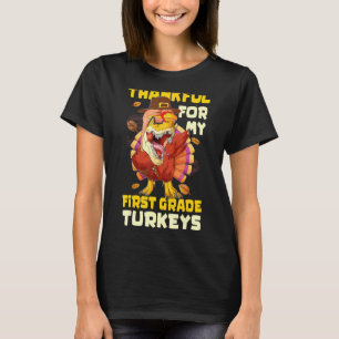 Camiseta Obrigado Pelo Meu Primeiro Grau T Rex No Costum Tu