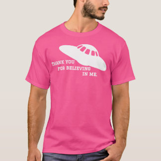 Camiseta Obrigado Por Acreditar Em Mim.
