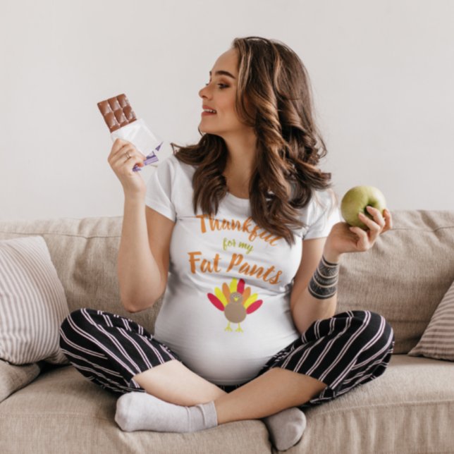Camiseta Obrigado Por Minhas Calças Gordas (Criador carregado)