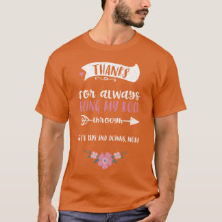 Camiseta Obrigado por sempre ser minha família rocha