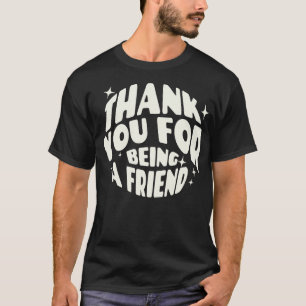 Camiseta Obrigado por ser um amigo