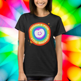Camiseta Obrigado por ter vindo