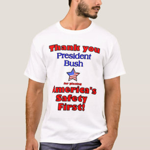 Camiseta Obrigado presidente bush