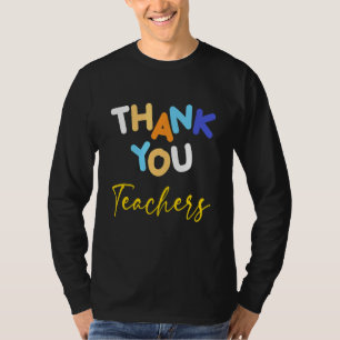 Camiseta Obrigado Professores Feliz Dia Passado Olá