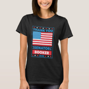 Camiseta Obrigado Senador Cory Booker 25 horas e 5 minutos