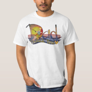Camiseta Obrigado t-shirt da pesca do pai e do filho do