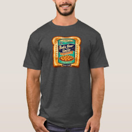 Camiseta Obrigado Tio Bob Feijão retro em torrada obra de a