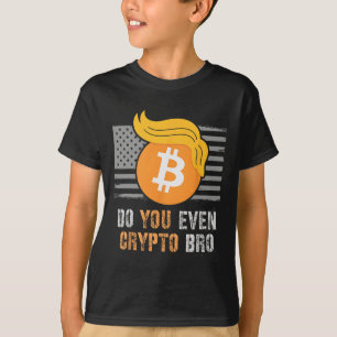 Camiseta Obrigado, Trump, Você Até Cripto Bro Levante Touro