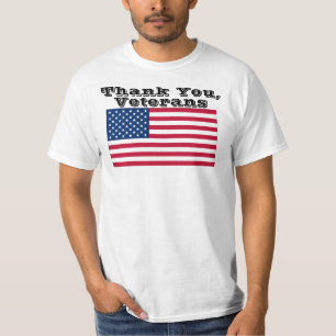 Camiseta Obrigado, veteranos