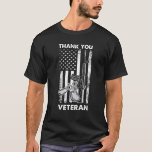 Camiseta Obrigado Veteranos Combatem Botas Veteranos