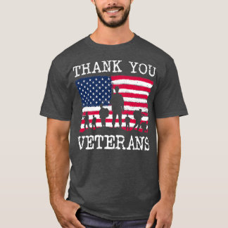 Camiseta Obrigado veteranos de combate botas florais dia ve