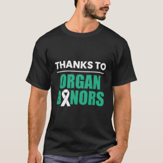 Camiseta Obrigados Aos Doadores De Órgãos