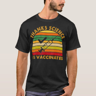 Camiseta Obrigados Ciência Im Vintage Retro Pro Vac Vacinad