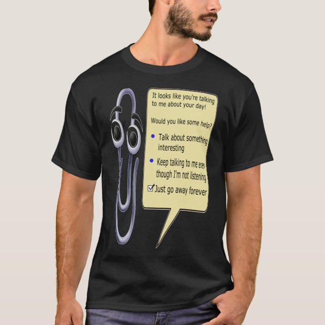 Camiseta Obrigados Clippy!   (Frente)
