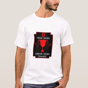 Camiseta Obrigados da equipe corporativa