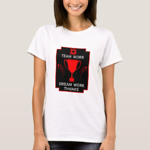 Camiseta Obrigados da equipe corporativa