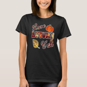 Camiseta Obrigados de Colheita de Queda de Retro-Russo