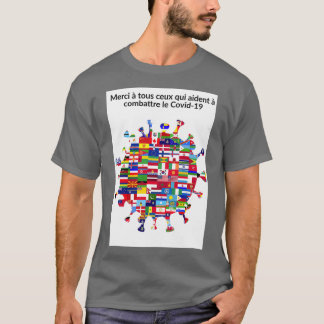 Camiseta Obrigados para todos que ajudam 1