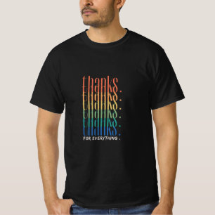 Camiseta Obrigados para tudo