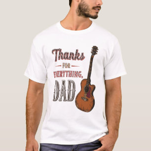 Camiseta Obrigados para Tudo, Pai - Teto do violão