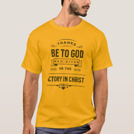 Camiseta Obrigados Sejam a Deus