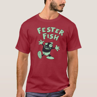 Camiseta Obscuridade da pose do Fester