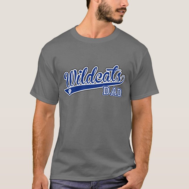 Camiseta Obscuridade da rusga dos Wildcats do PAI - T (Frente)