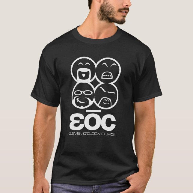 Camiseta Obscuridade de EOC uma cor [caras] (Frente)
