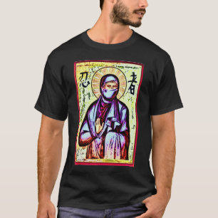 Camiseta Obscuridade de Ninja do santo