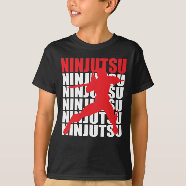 Camiseta Obscuridade de Ninjutsu (Frente)
